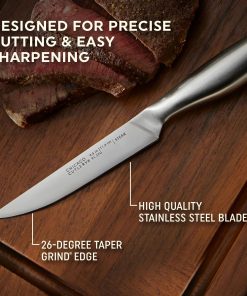 Alternative view of Corelle dinnerware platesplates Insignia Steel Corelle 4-piece Steak Knife Set