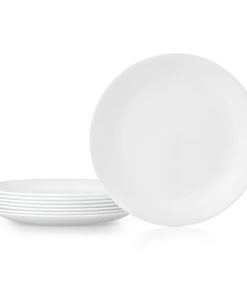 Corelle dinnerware platesplates Winter Frost White 10.25 Dinner Plates, 8-pack