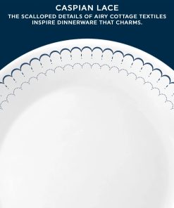 Alternative view of Corelle dinnerware platesplates Caspian Lace 10.25 Dinner Plate