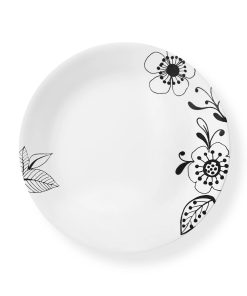 Corelle dinnerware platesplates Inked Poppy 10.25 Dinner Plate