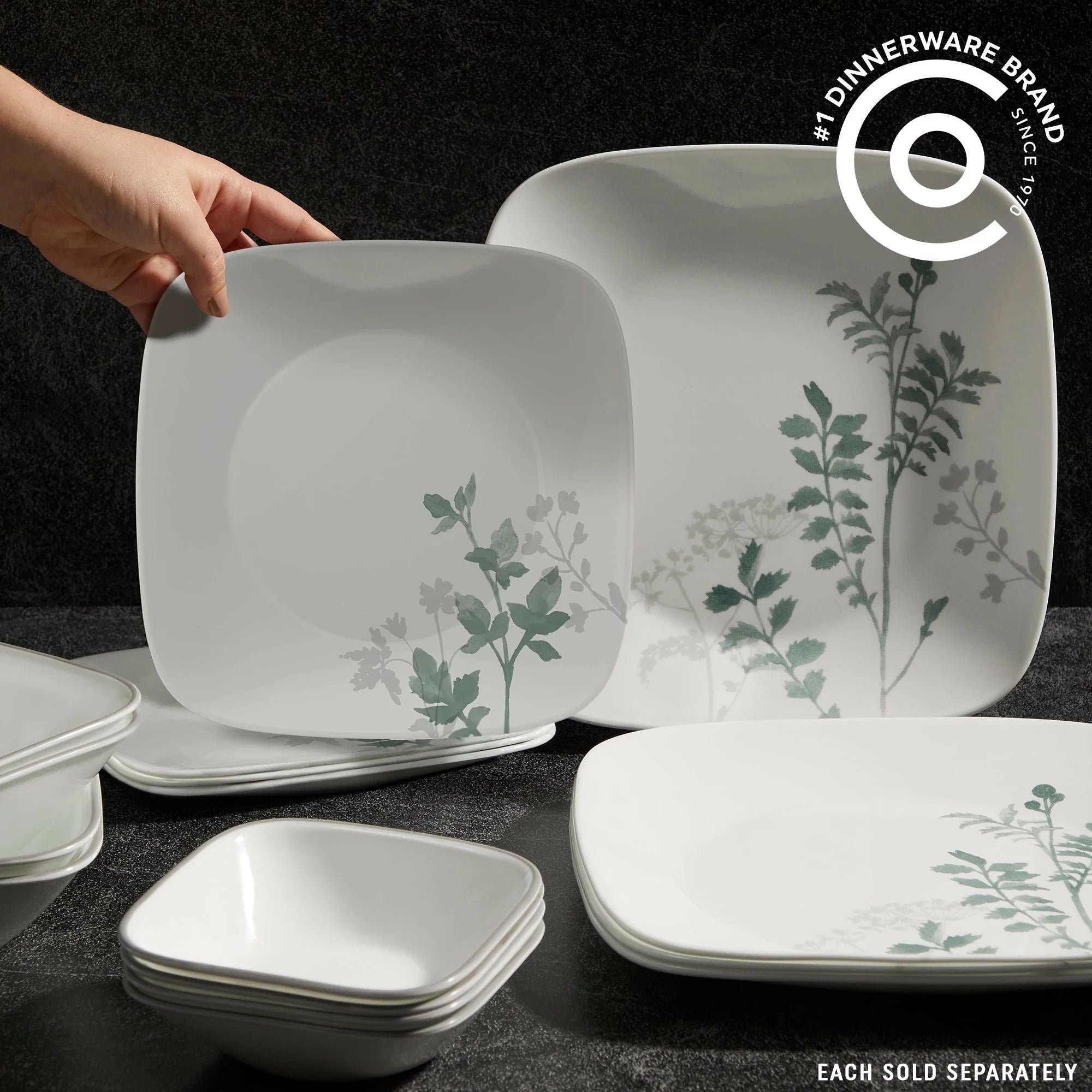 Corelle dinnerware platesplates Square Amalie 22-ounce Cereal Bowl - Image 2