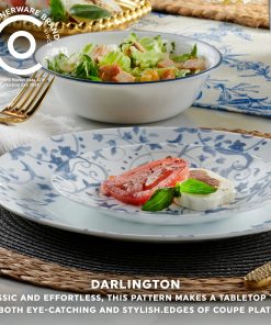 Alternative view of Corelle dinnerware platesplates Darlington 12-piece Dinnerware Set, Service for 4