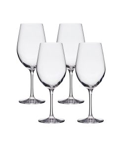 Corelle dinnerware platesplates Tokyo Temptation Cabernet Glasses (4-Pieces), 16-ounce, Dishwasher Safe, Lead-free Crystalline