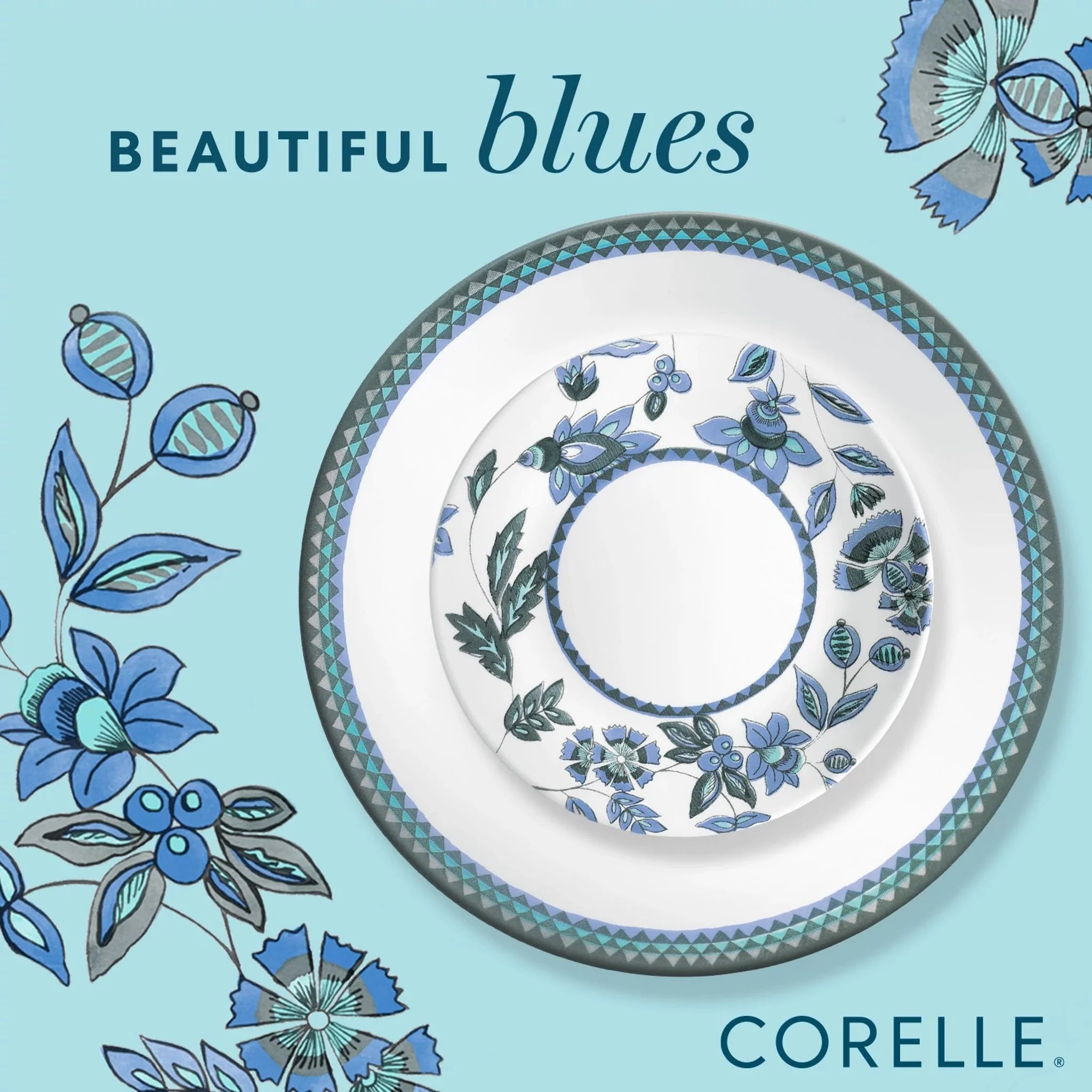 Corelle dinnerware platesplates Veranda 6.75 Appetizer Plate - Image 3