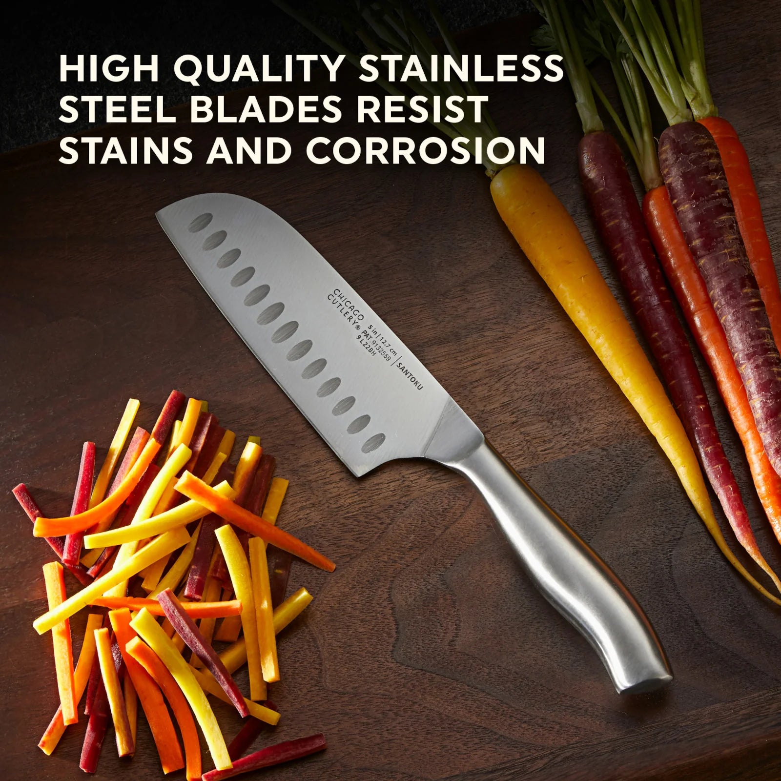 Corelle dinnerware platesplates Insignia Steel Corelle Guided Grip 2-piece Knife Set - Image 5