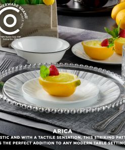 Alternative view of Corelle dinnerware platesplates Arica 18-piece Dinnerware Set, Service for 6