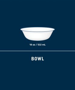 Alternative view of Corelle dinnerware platesplates Botanical Stripes 18-ounce Cereal Bowl