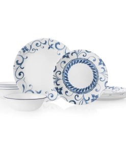 Corelle dinnerware platesplates Artemis 12-piece Dinnerware Set, Service for 4
