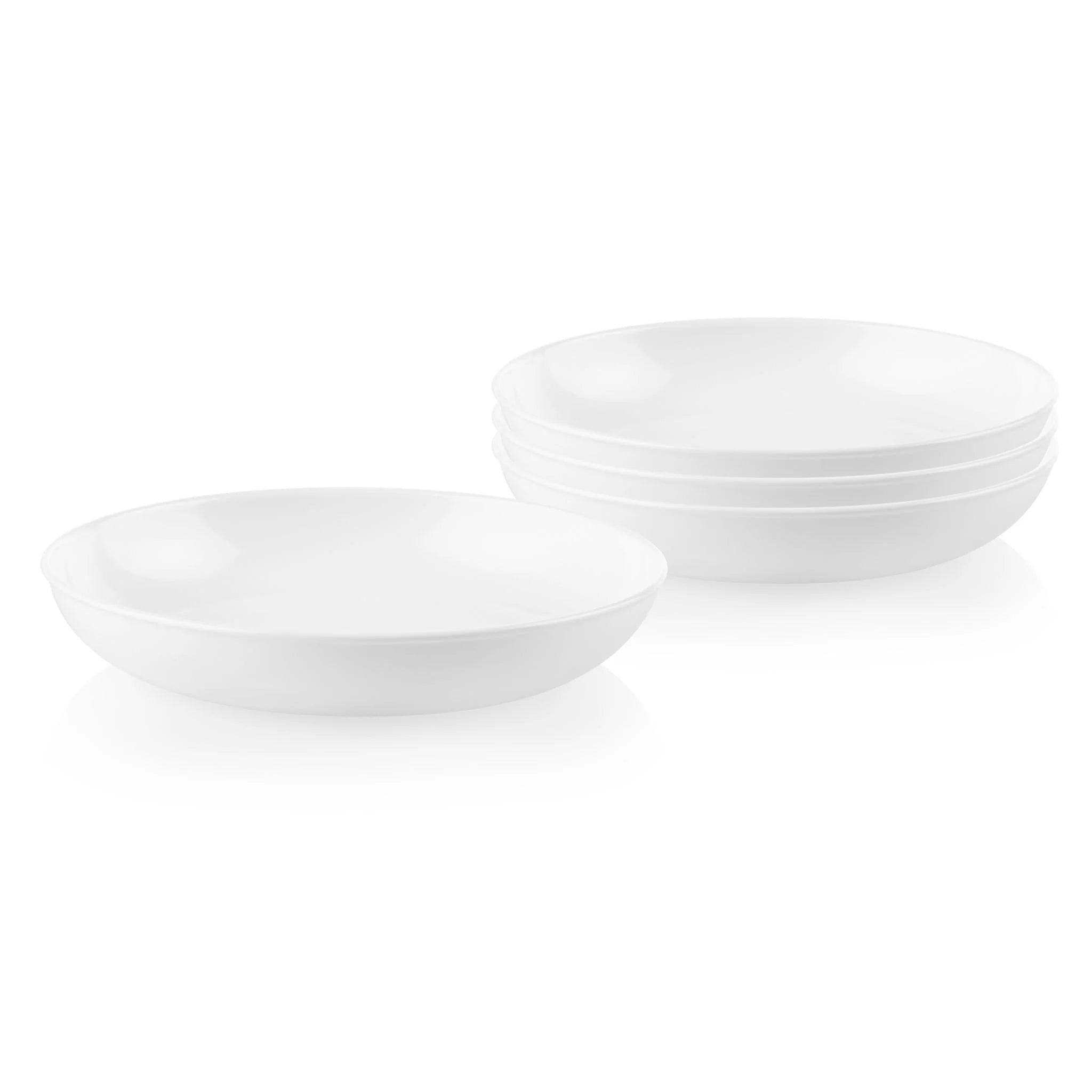 Corelle dinnerware platesplates Winter Frost White 30-ounce Versa Meal Bowls, 4-pack