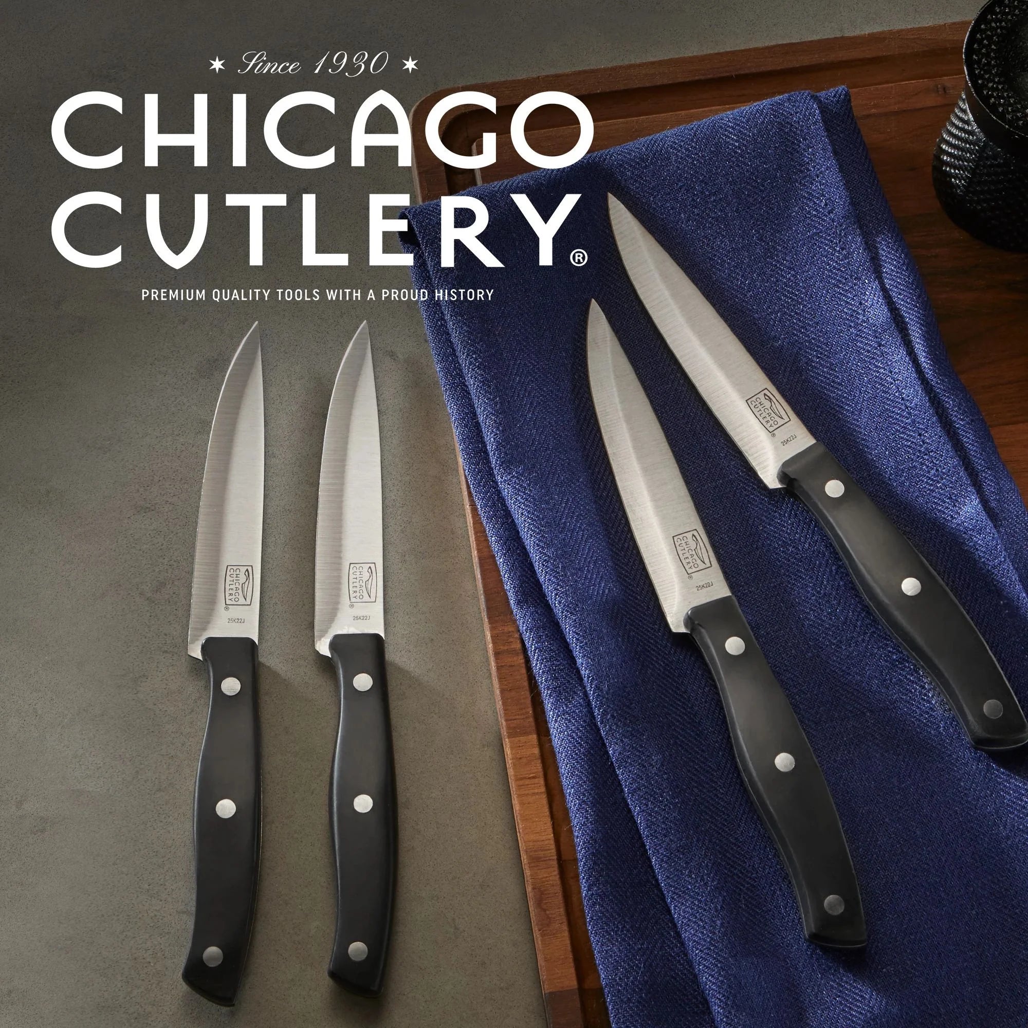Corelle dinnerware platesplates Ellsworth 4-piece Steak Knife Set - Image 5