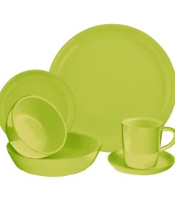 Corelle dinnerware platesplates 6-piece Sprout Dinnerware Set , Service for 1