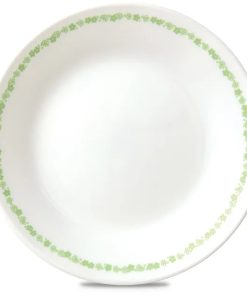 Corelle dinnerware platesplates Spring Blossom Green 6.75 Appetizer Plate