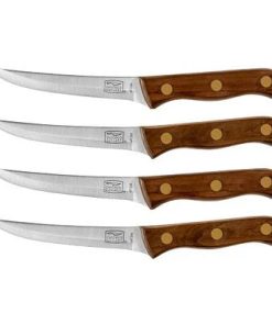 Corelle dinnerware platesplates Walnut Tradition Corelle 4-piece Steak Knife Set