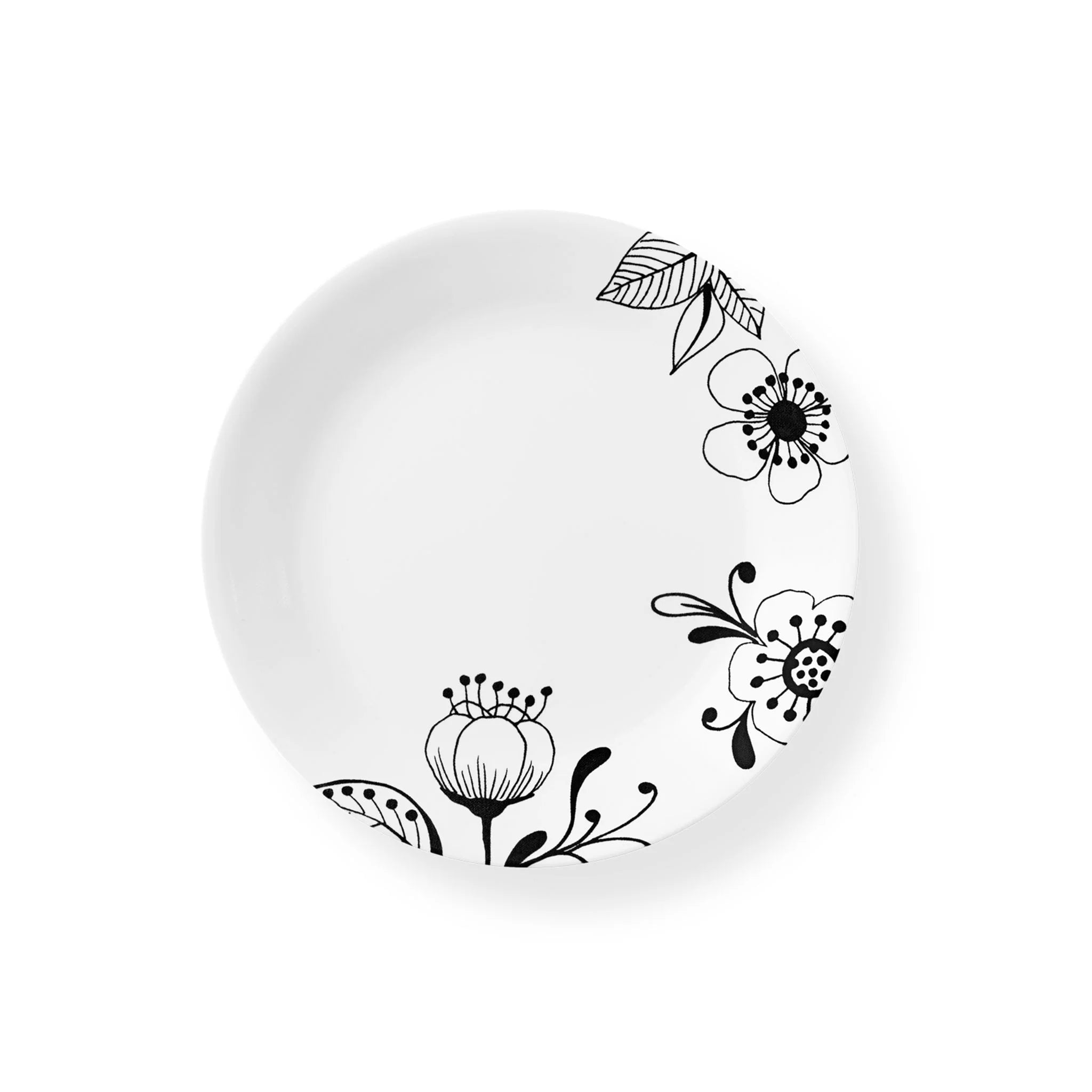Corelle dinnerware platesplates Inked Poppy 8.5 Salad Plate