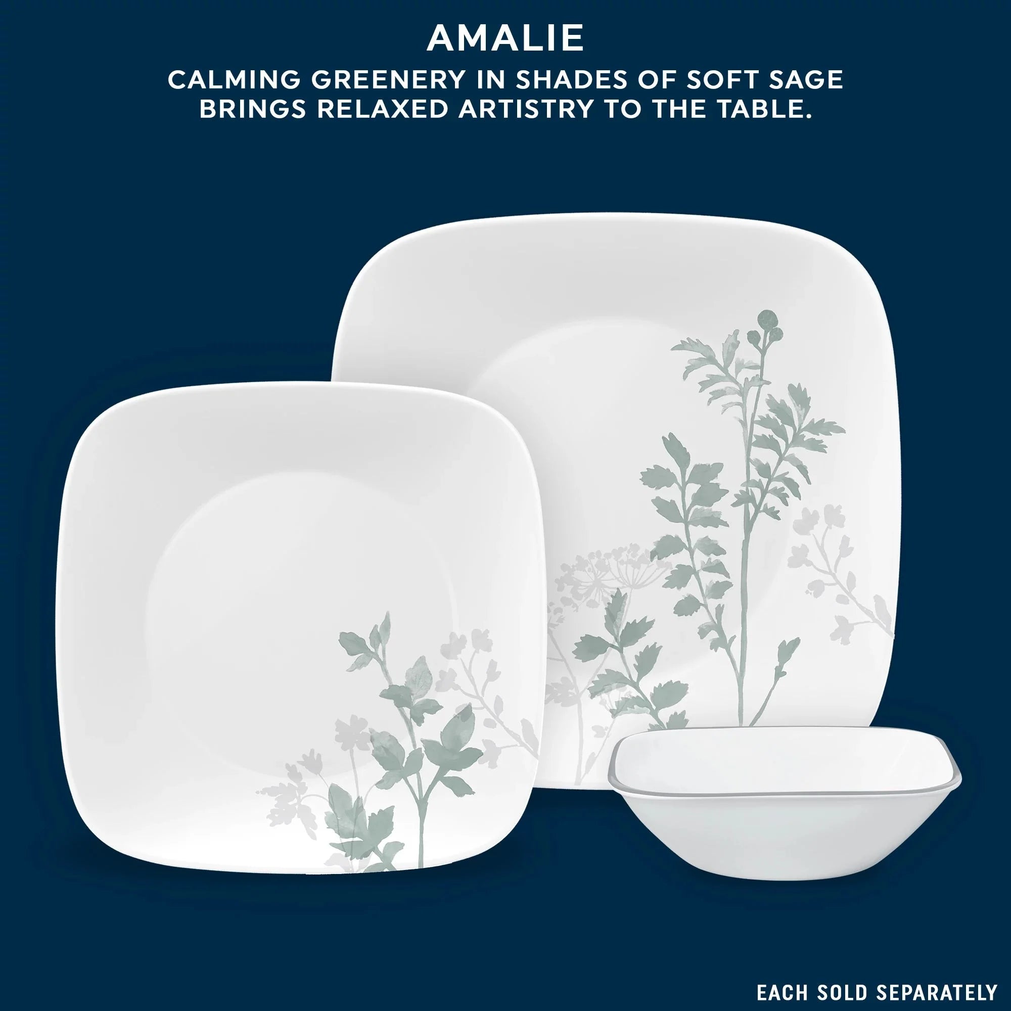 Corelle dinnerware platesplates Square Amalie 22-ounce Cereal Bowl - Image 5