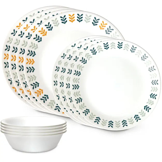 Corelle dinnerware platesplates Anders 12-piece Dinnerware Set, Service for 4