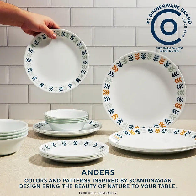 Corelle dinnerware platesplates Anders 18-ounce Cereal Bowl - Image 2