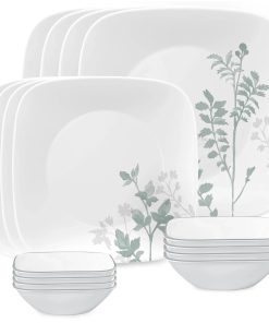 Corelle dinnerware platesplates Amalie 16-piece Dinnerware Set, Service for 4