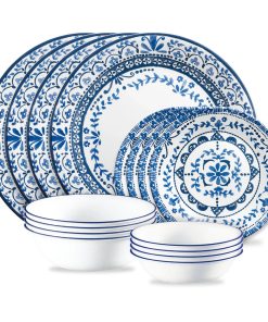 Corelle dinnerware platesplates Portofino 16-piece Dinnerware Set, Service for 4