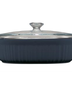 Corelle dinnerware platesplates French Colors 2.5-quart Oval Baking Dish, Navy