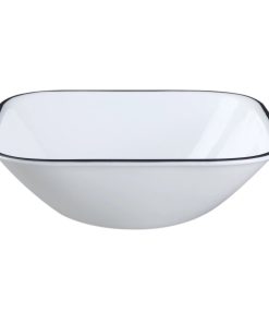 Corelle dinnerware platesplates Square Simple Sketch 22-ounce Cereal Bowl