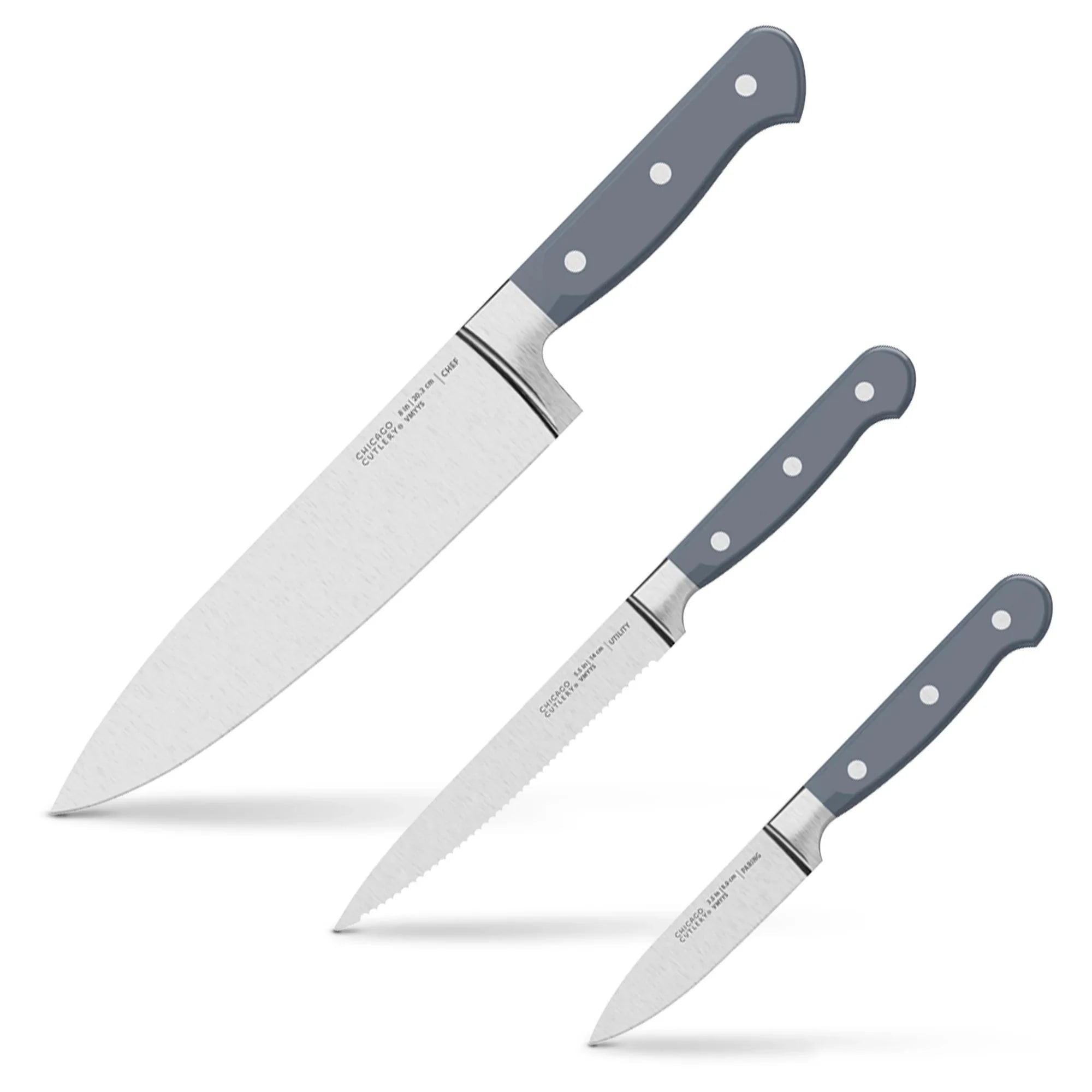 Corelle dinnerware platesplates Halsted 3-piece Knife Set
