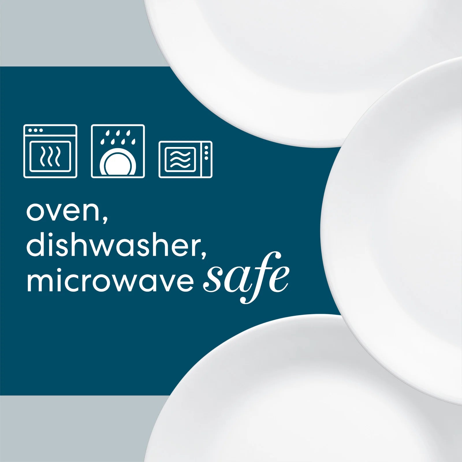 Corelle dinnerware platesplates Winter Frost White 30-ounce Versa Meal Bowls, 2-pack - Image 3