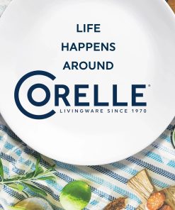 Alternative view of Corelle dinnerware platesplates White Lid for 1-quart Serving Bowl