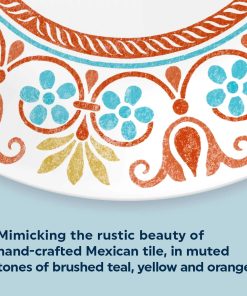 Alternative view of Corelle dinnerware platesplates Global Collection Terracotta Dreams, 8.5 Salad Plates, 6-pack