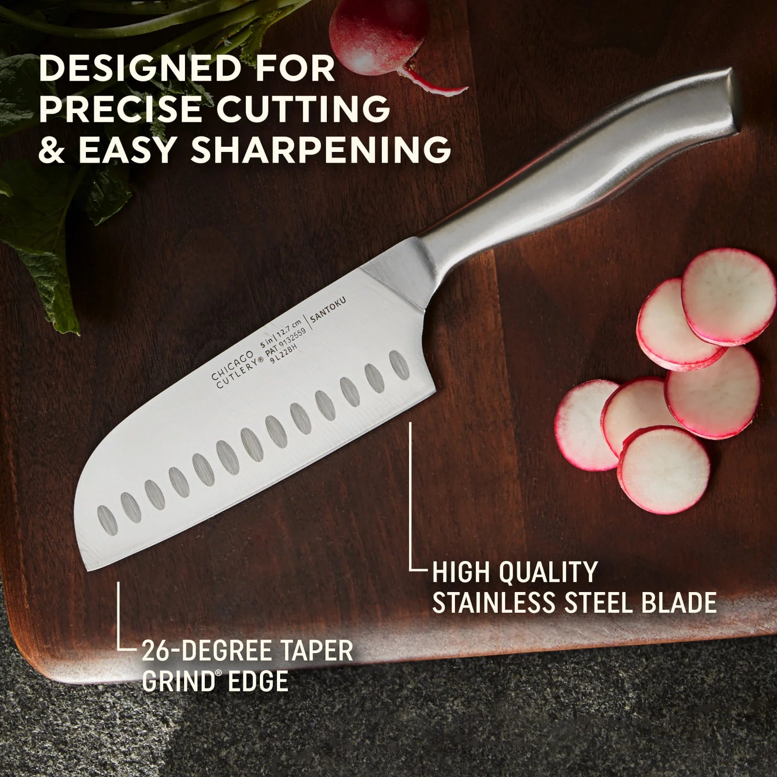 Corelle dinnerware platesplates Insignia Steel Corelle Guided Grip 2-piece Knife Set - Image 3