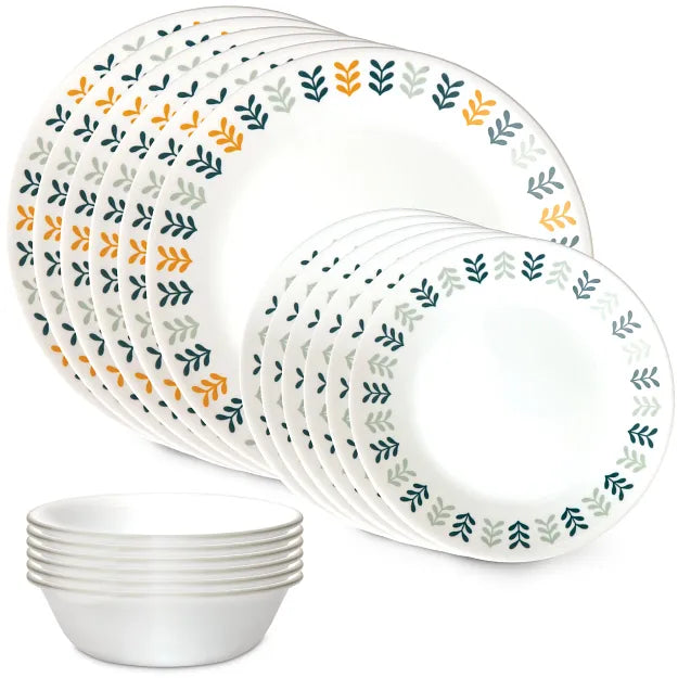 Corelle dinnerware platesplates Anders 18-piece Dinnerware Set, Service for 6