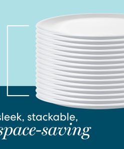 Alternative view of Corelle dinnerware platesplates Winter Frost White 6-ounce Mini Dip Bowl
