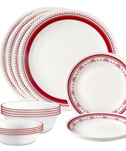 Corelle dinnerware platesplates Sadie 16-piece Dinnerware Set, Service for 4