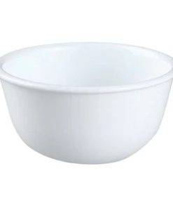 Corelle dinnerware platesplates Winter Frost White 11-ounce Dip & Condiment Bowl