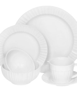 Corelle dinnerware platesplates French White Corelle 6-piece Dinnerware Set , Service for 1