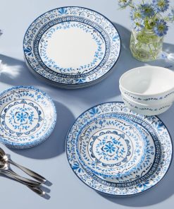 Alternative view of Corelle dinnerware platesplates Portofino 18-piece Dinnerware Set, Service for 6