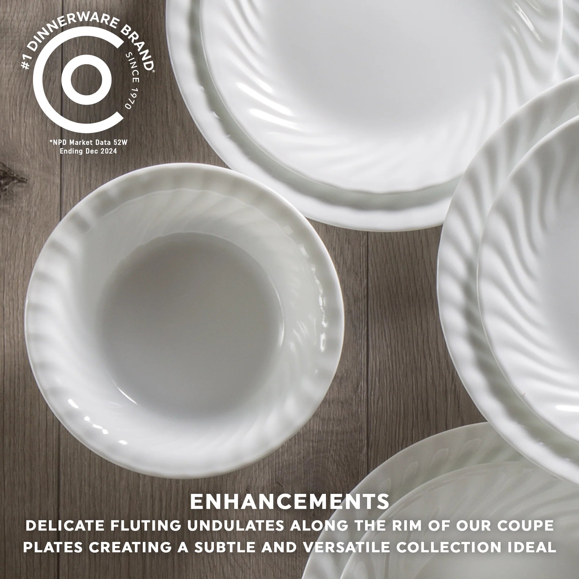 Corelle dinnerware platesplates Enhancements 18-ounce Glass Cereal/Soup Bowl - Image 3
