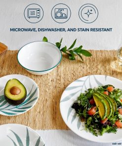 Alternative view of Corelle dinnerware platesplates Solar Print 18-ounce Cereal Bowl