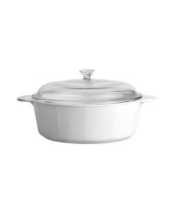 Corelle dinnerware platesplates Just White 3.25L Casserole with Lid