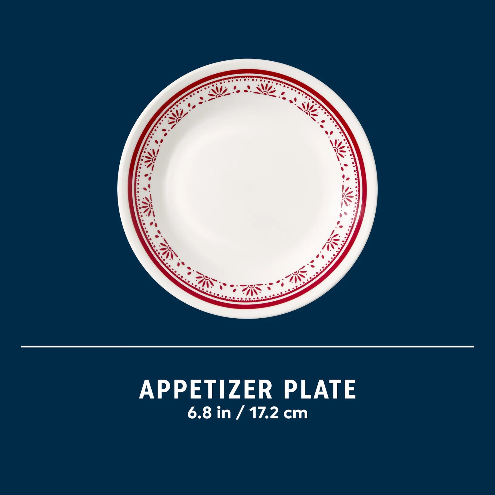 Corelle dinnerware platesplates Sadie 6.75 Appetizer Plate - Image 6