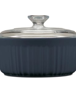 Corelle dinnerware platesplates French Colors 1.5-quart Round Baking Dish, Navy