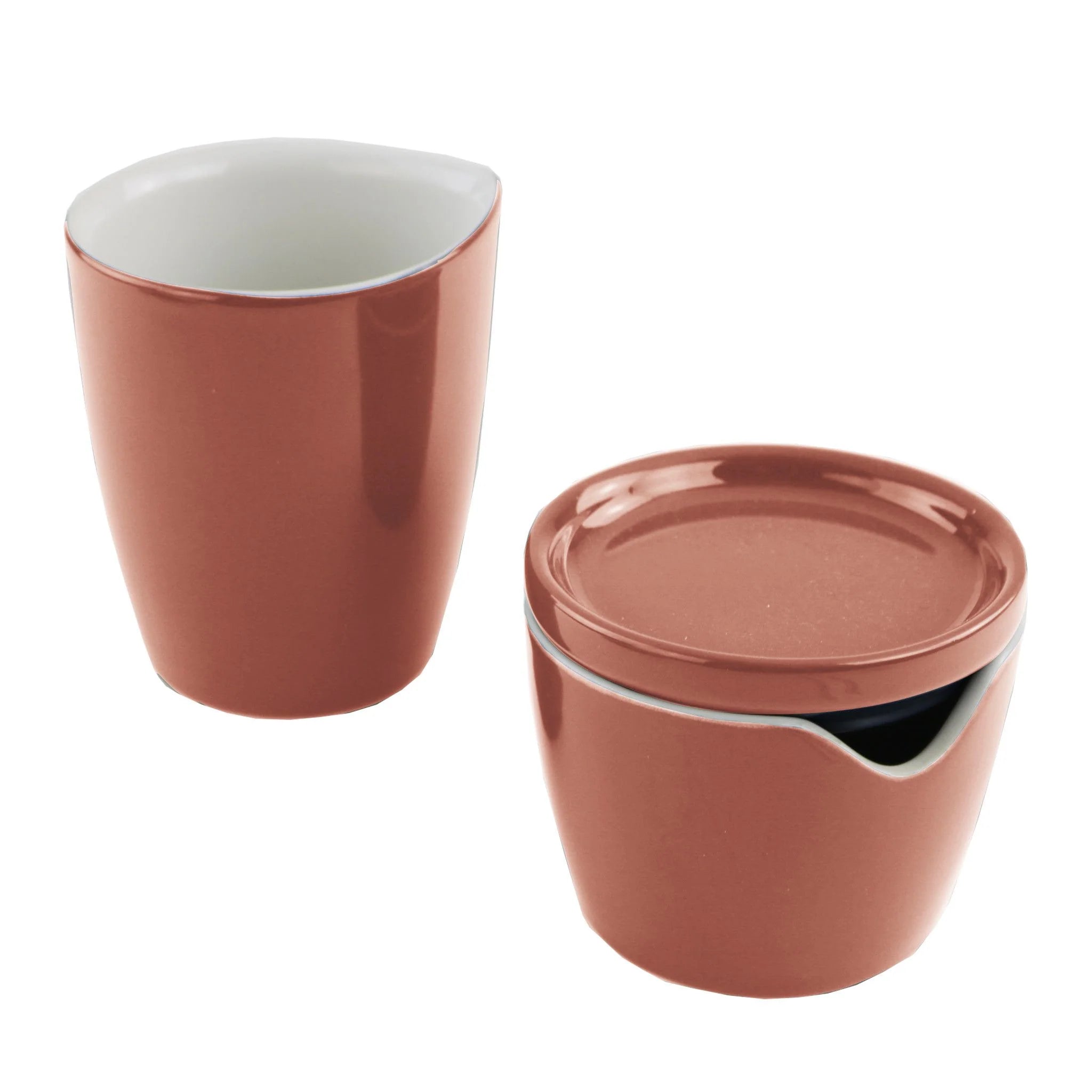 Corelle dinnerware platesplates Red Clay Cream and Sugar Set