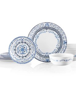 Corelle dinnerware platesplates Portofino 18-piece Dinnerware Set, Service for 6