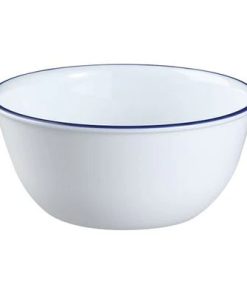 Corelle dinnerware platesplates Classic Caf Blue 28-ounce Large Soup Bowl