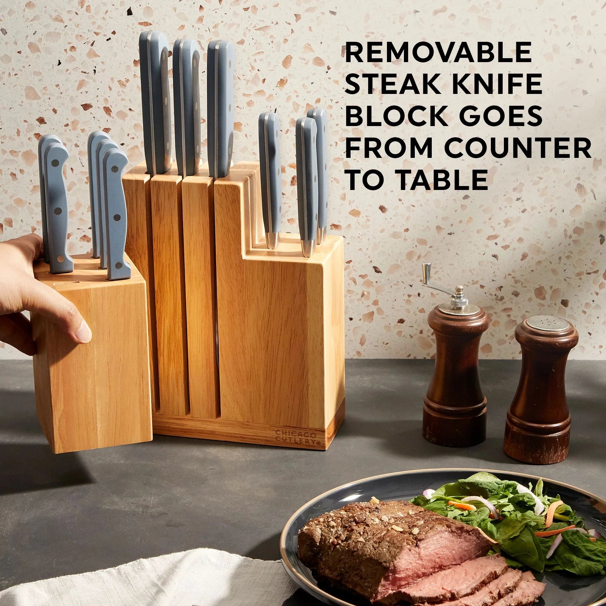 Corelle dinnerware platesplates Halsted 14-piece Modular Block Set - Image 4