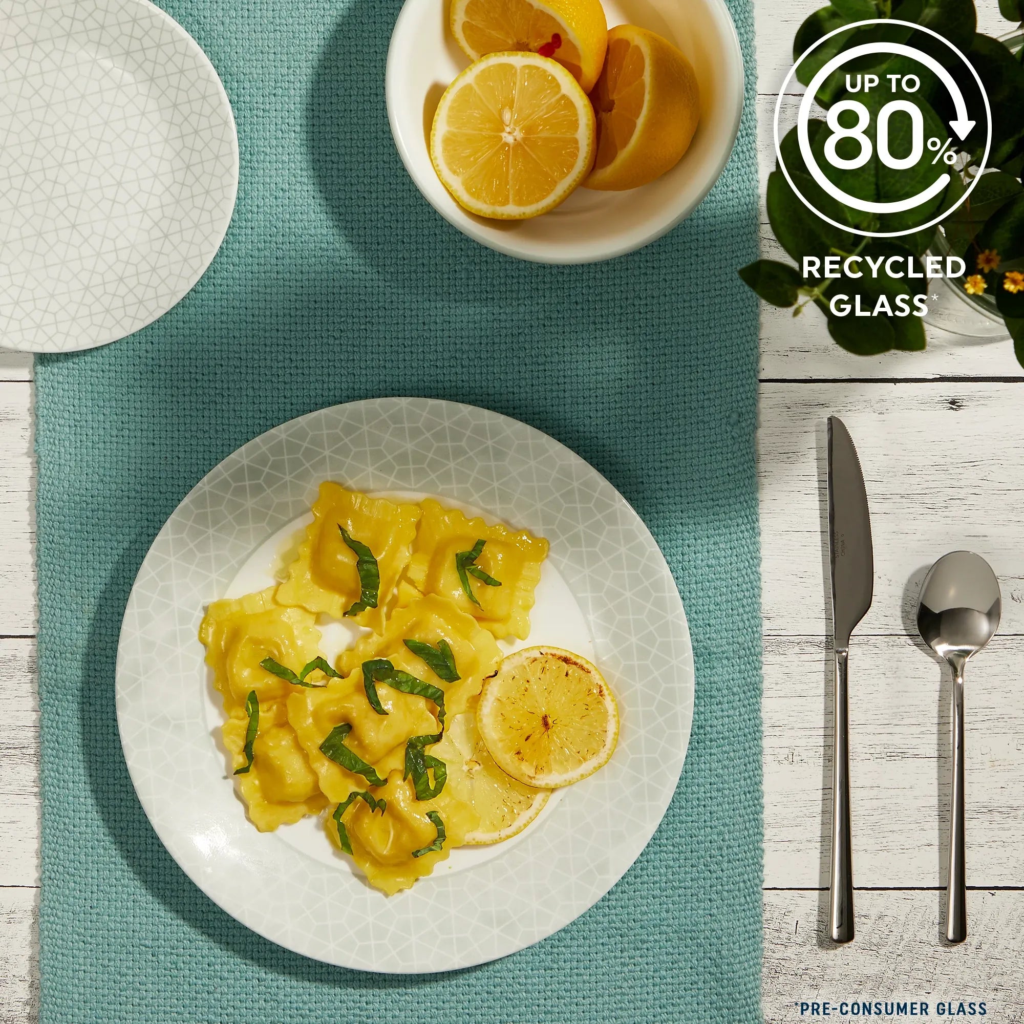 Corelle dinnerware platesplates Knox 12-piece Dinnerware Set, Service for 4 - Image 9