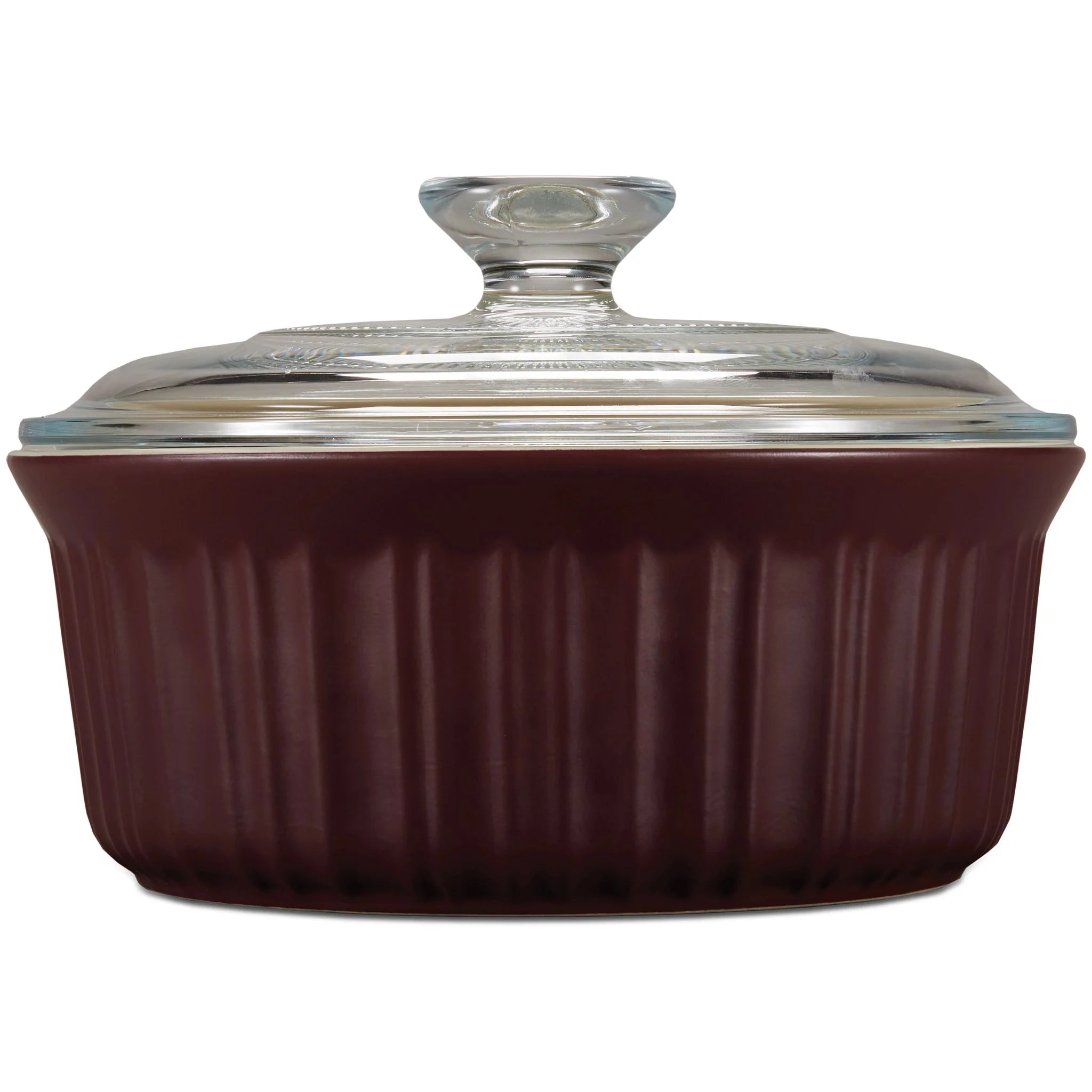 Corelle dinnerware platesplates French Colors 1.5-quart Round Baking Dish, Cabernet