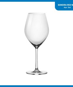 Alternative view of Corelle dinnerware platesplates Sondria Red Wine Glasses (4-pieces), 20-ounce, Dishwasher Safe