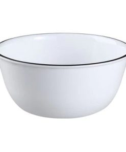 Corelle dinnerware platesplates Classic Caf Black 28-ounce Large Soup Bowl