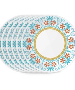 Corelle dinnerware platesplates Global Collection Terracotta Dreams, 8.5 Salad Plates, 6-pack